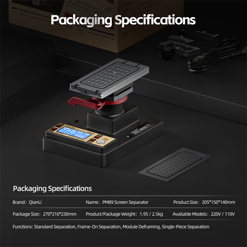Screen Separator Machine - QIANLI PM89 LCD Screen Separator Machine