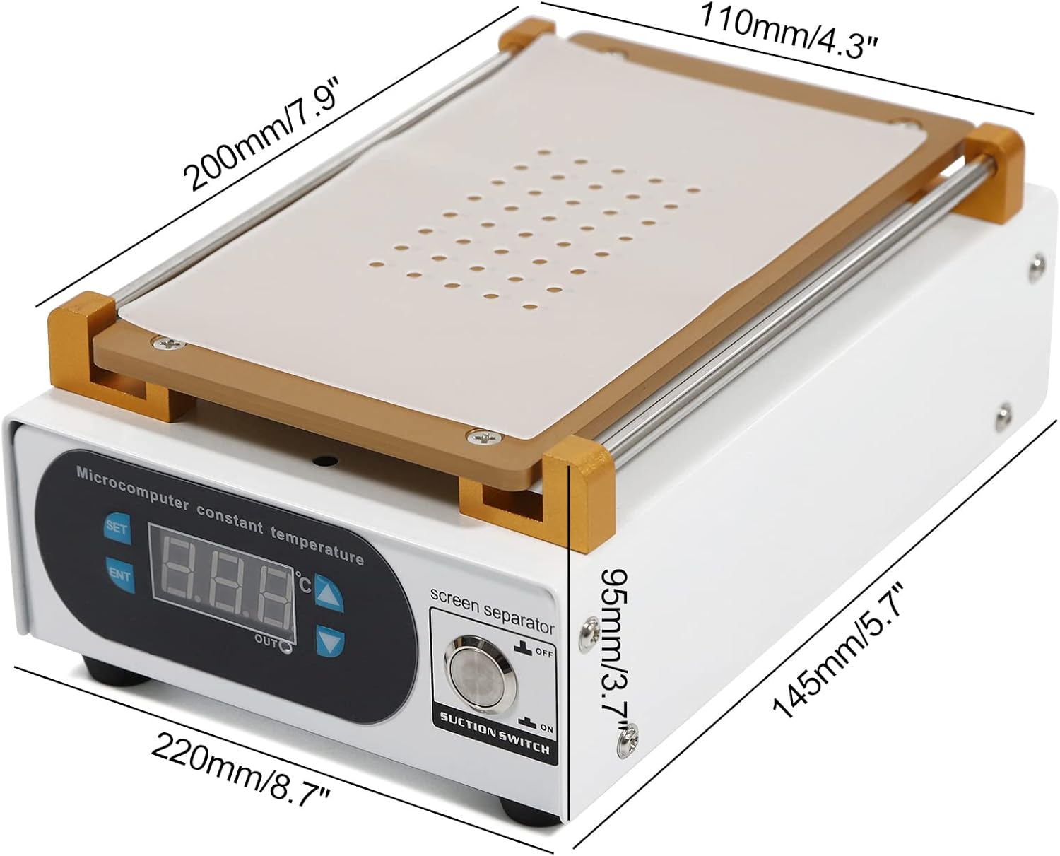 7 Inch LCD Screen Separator Ma - Screen Separator Machine review and price