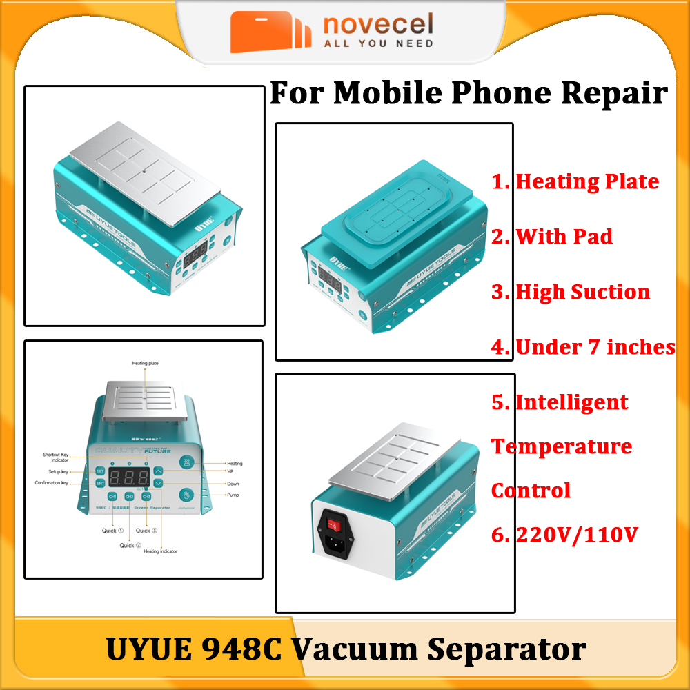UYUE 948C LCD Screen Vacuum Se - Screen Separator Machine review and price