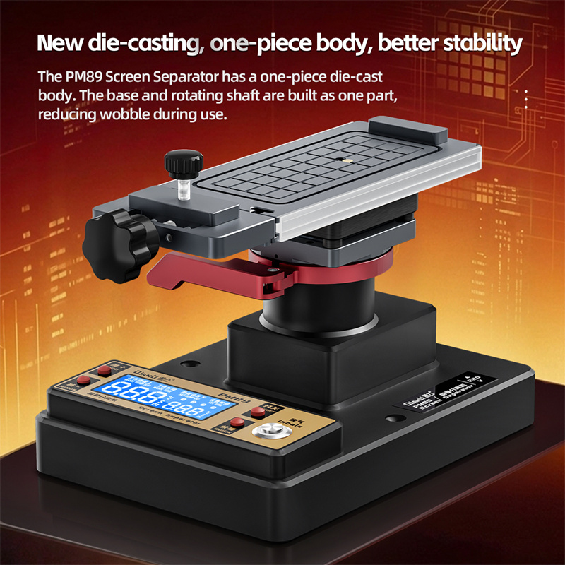 QianLi PM89 360° Rotating Heat - Screen Separator Machine review and price