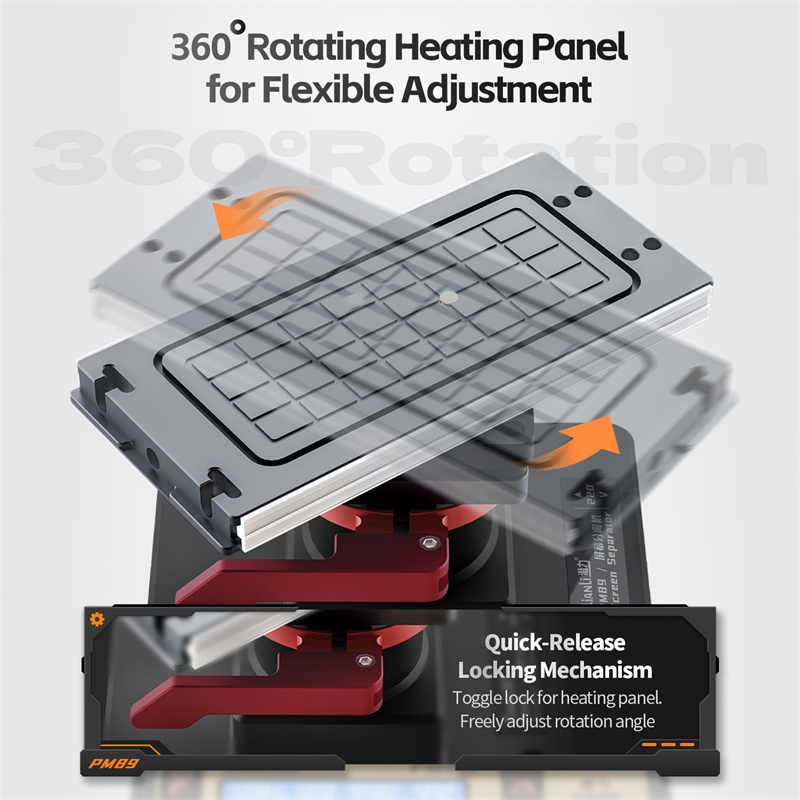 QianLi PM89 360° Rotating Heat - Screen Separator Machine review and price
