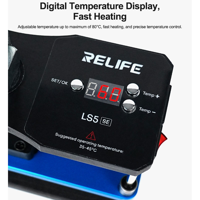 RELIFE LS5 SE Heating and Hold - Screen Separator Machine review and price
