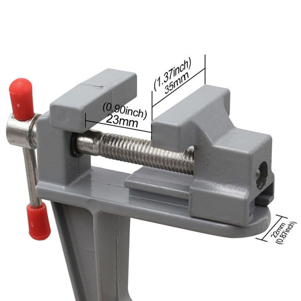 Compact Mini Vise Table Clamp  - Electronics Repair Bench review and price